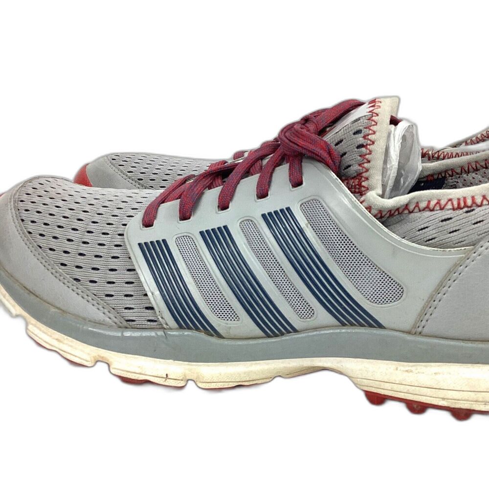 Adidas Climacool - Men's Sz 9 - Gray Spikeless Golf Shoes - Q44603 - 2015 - Picture 5 of 10